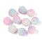 Imitation Pearl Acrylic Beads, Berry Beads, Combined Beads, Round, Light Cyan, 15.5mm, Hole: 2.5mm, about 200pcs/bag