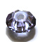 Imitation Austrian Crystal Beads, Grade AAA, K9 Glass, Faceted, Flat Round, Lilac, 8x4mm, Hole: 0.9~1mm