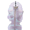 10M Iridescent Organza Pleated Lace Ribbon, Ruffled Lace Trim, Clothes Accessories, Lilac, 5-1/2 inch(140mm)