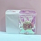 50Pcs PP Zip Lock Bags, Resealable Bags, Self Seal Cosmetic Storage Bag, Rectangle, Hot Pink, 13x8.5x0.2cm
