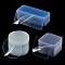 150pcs 3 Style Transparent Acrylic Double-sided Adhesive Stickers, Square & Rectangle & Flat Round, Clear, 50~80x30~58x0.7~1mm, 50pcs/style