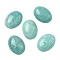 Natural Amazonite Cabochons, Oval, 16.5x12~12.5x5.5mm