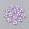 Handmade Polymer Clay Beads, Disc/Flat Round, Heishi Beads, Purple, 6~6.5x1~1.5mm, Hole: 2mm, about 25000pcs/1000g