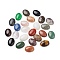 Natural & Synthetic Mixed Gemstone Cabochons, Half Oval, 30x22x8mm