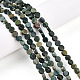 Нити бусин из натурального нефрита шушан G-N346-06A-01-1