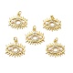 Латунные микро проложить кубического циркония подвески KK-E068-VB079-2