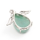 Естественный зеленый авантюрин подвески G-I275-02A-3