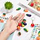 Наборы для самостоятельного изготовления брелоков на тему овощей DIY-NB0004-62-3