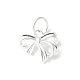 925 серебряная подвеска с бантом STER-R012-04S-1