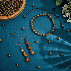 200 шт. бусины из сплава в тибетском стиле&nbsp;TIBEB-PH0005-20AB