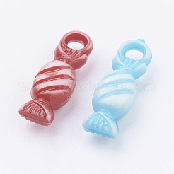 Разноцветные акриловые бусины Y0ZRZ011-1