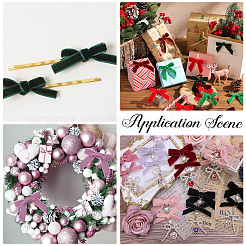 72 шт. 18-х цветный бархатный бант для костюма&nbsp;DIY-SP0004-96