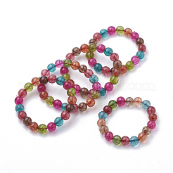 Эластичные браслеты из синтетического кварца&nbsp;G-S285-19-1