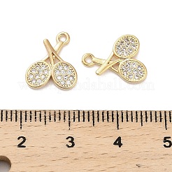 10 шт. Латунные подвески KK-V006-05G-01