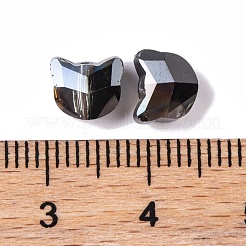 100 шт. Гальванические стеклянные бусины&nbsp;EGLA-P060-01A-HP02