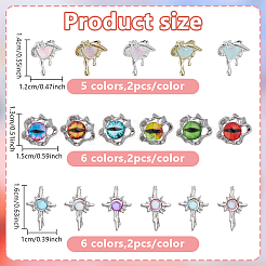 34 шт. 17 стиля сглаза&nbsp;MRMJ-HY0001-38