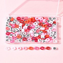 Прозрачные и непрозрачные акриловые бусины&nbsp;KY-FS0001-26D