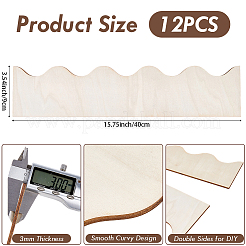 12 шт. фанерная карнизная плитка&nbsp;DIY-CP0013-27D