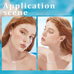 5 шт. 925 подвески-дельфина из стерлингового серебра STER-BBC0001-54