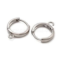 Латунная фурнитура для хооп серег KK-C134-24P