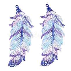 Филигранные подвески из нержавеющей стали 430&nbsp;STAS-WH0047-85D