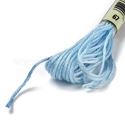 10 моток двухслойной полиэфирной нити для вышивания OCOR-K006-A36