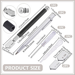 Наборы инструментов для резки стекла TOOL-WH0125-114