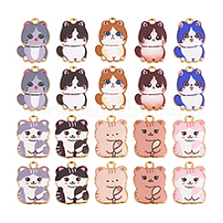 Подвески из сплава с принтом в 20 стилях&nbsp;FIND-PH0021-07