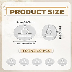 10 шт. подвески из нержавеющей стали 304&nbsp;STAS-LP0003-19J