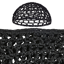 Плетеные полиэстеровые шляпы AJEW-WH20077-013C