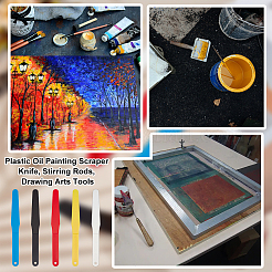 Пластиковый скребок для масляной живописи AJEW-OC0001-16