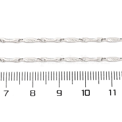 Ожерелья из латунных витых звеньев цепи&nbsp;NJEW-D302-63P