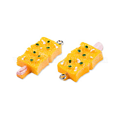 Подвески из непрозрачной смолы&nbsp;CRES-N021-163