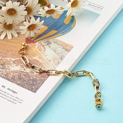 Акриловые и алюминиевые кабельные цепочки HJEW-JM00480-01