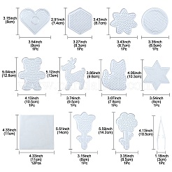 Цветок медведь звезда abc пластиковые перфорированные доски&nbsp;DIY-YW0008-45