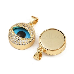 Латунные микро проложить кубического циркония подвески&nbsp;KK-L244-02G