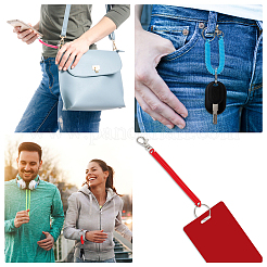 15шт 13-х стильный пластиковый спиральный выдвижной пружинный брелок&nbsp;KEYC-CP0001-02