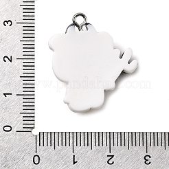 Подвески из непрозрачной смолы на хэллоуин&nbsp;CRES-D314-01P-05