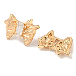 Латунь серьги EJEW-R158-03G