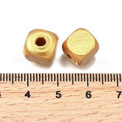 Спрей окрашены деревянные бусины WOOD-P021-01C-M