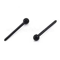 Маленькие пластиковые серьги-гвоздики EJEW-N022-01G