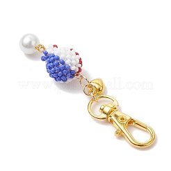 Подвеска из стеклянного бисера в виде воздушного шара&nbsp;HJEW-MZ00208