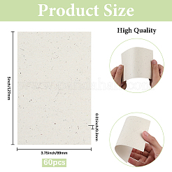 Поздравительная открытка из экологически чистой бумаги&nbsp;DIY-WH20002-619A-05