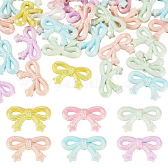 30 шт. непрозрачные акриловые бусины с УФ-покрытием OACR-TA0003-68