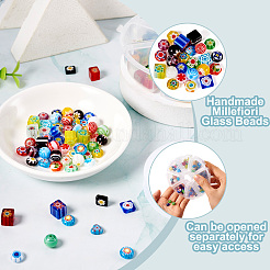 Стекло ручной работы тысячецветник бисера LAMP-KS0001-01