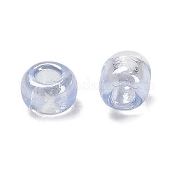 Стеклянные бусины прозрачных цветов&nbsp;SEED-H004-01F