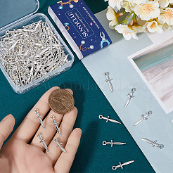 150 шт. Подвески из сплава в тибетском стиле&nbsp;TIBEP-SC0003-08