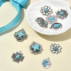 10шт 10 стиля подвески из сплава в тибетском стиле&nbsp;FIND-CJ0002-17