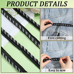 12.5 м полиэфирный витой шнур для губ OCOR-WH20005-07B