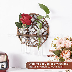 Настенный террариум-кашпо с пластиковой трубкой ODIS-WH0070-88D